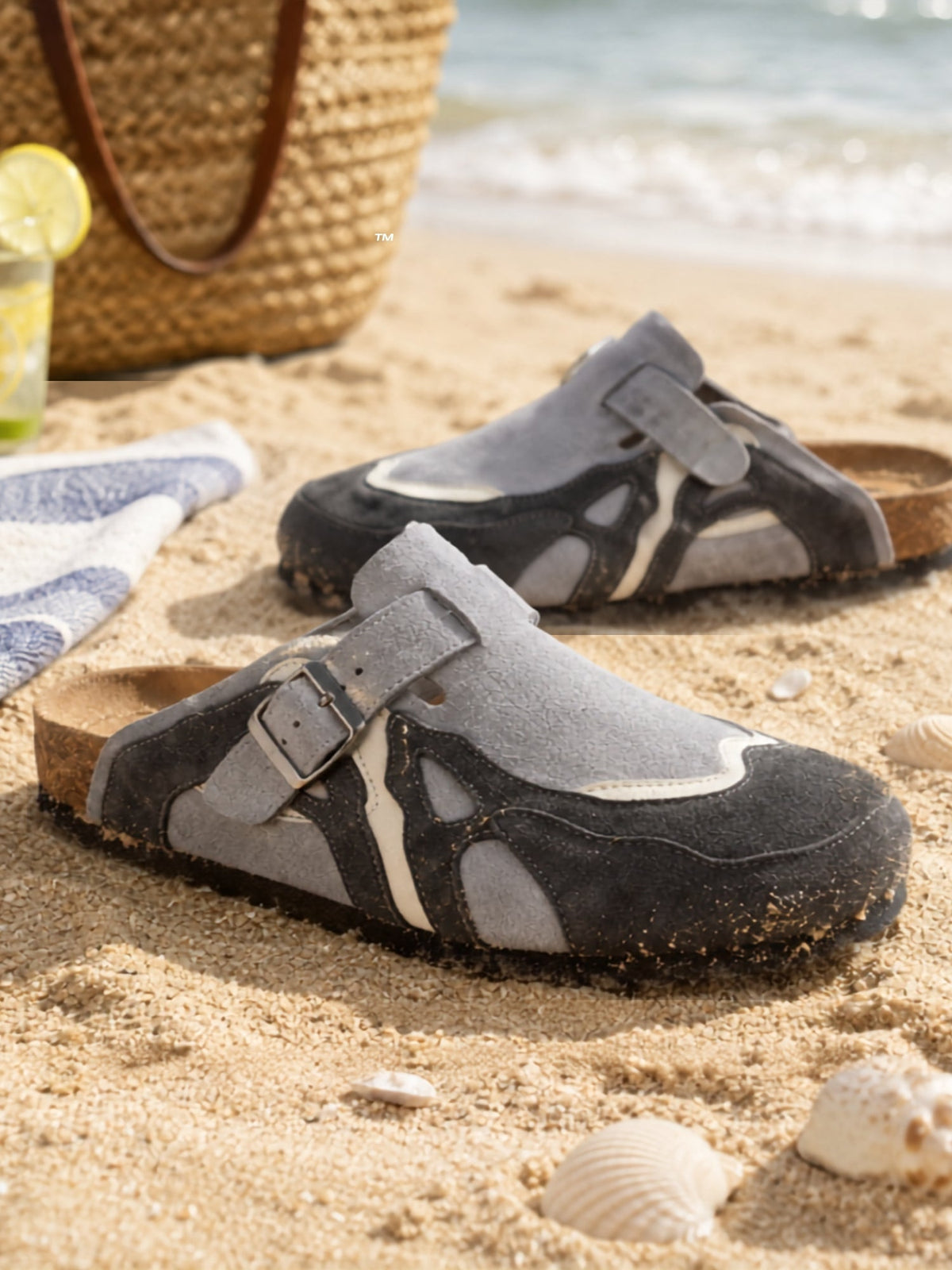 SPDC Wavey Clogs - Ash Grey