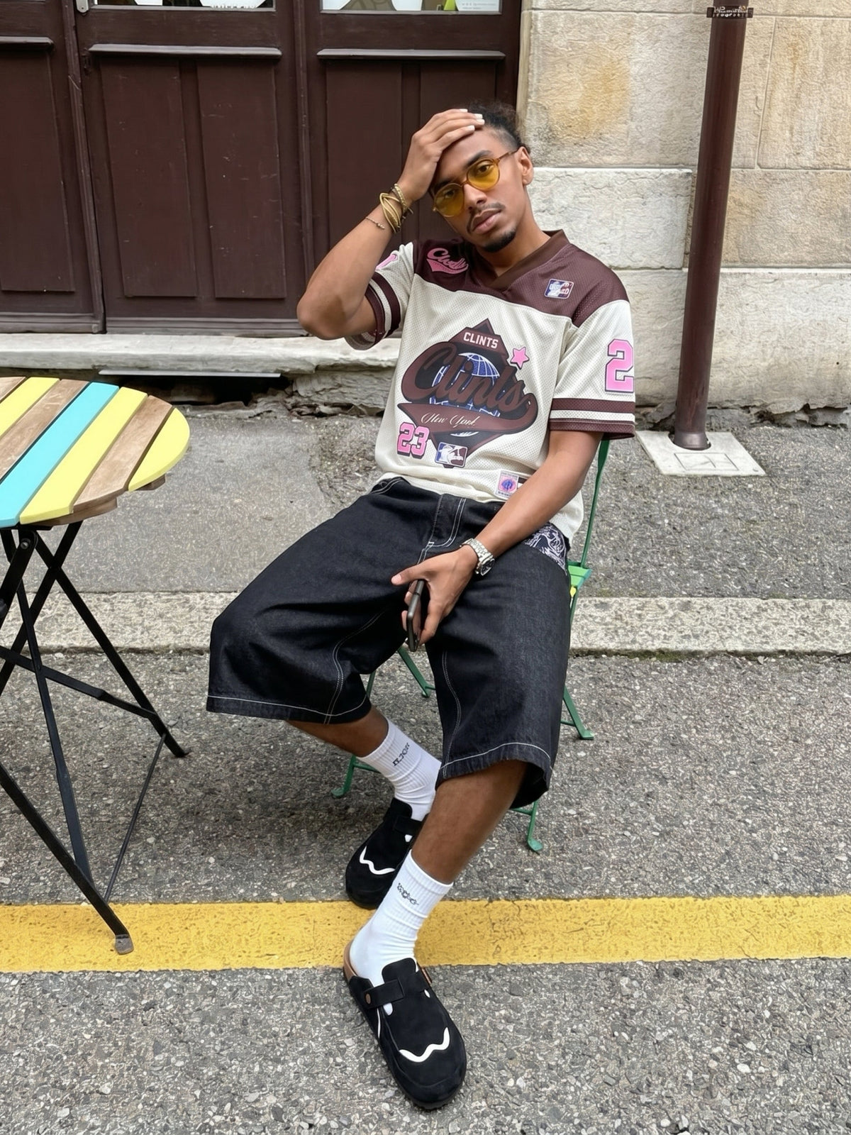 SPDC Wavey Clogs - Black