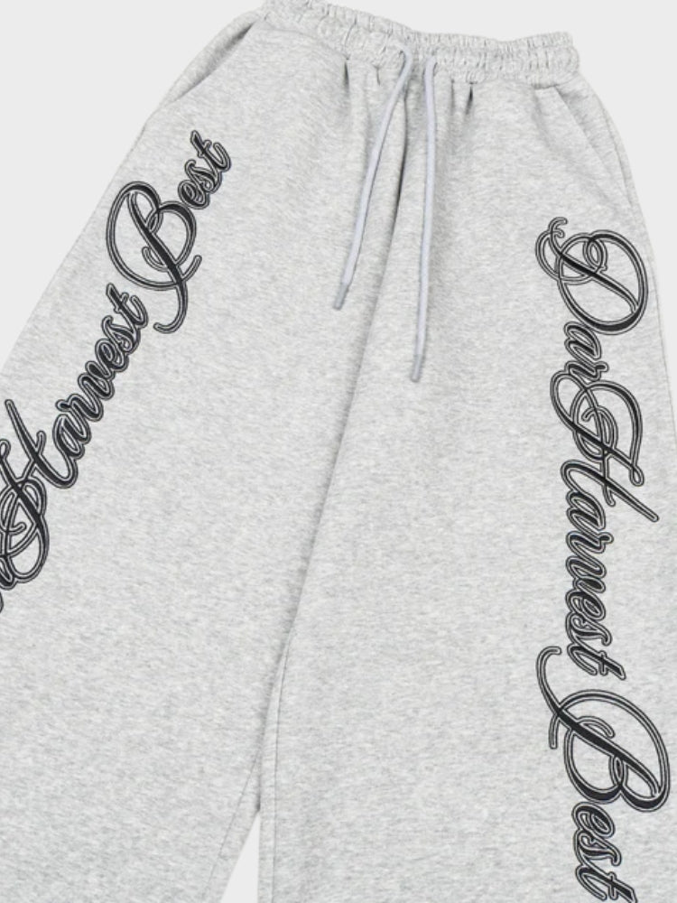 SPDC Wide Leg Script Joggers