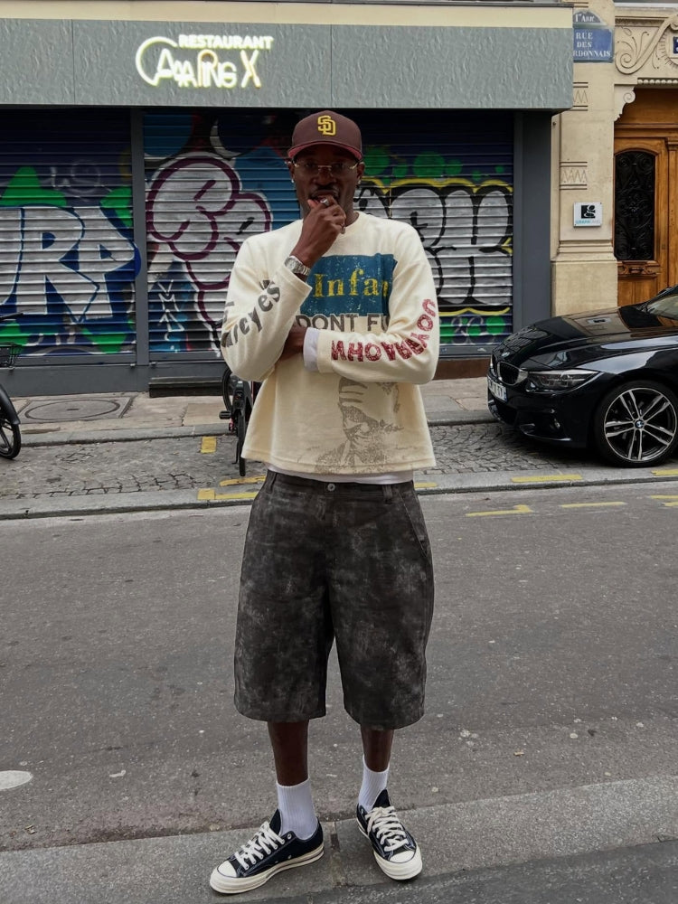 SPDC Vintage Copycat Print Longsleeve