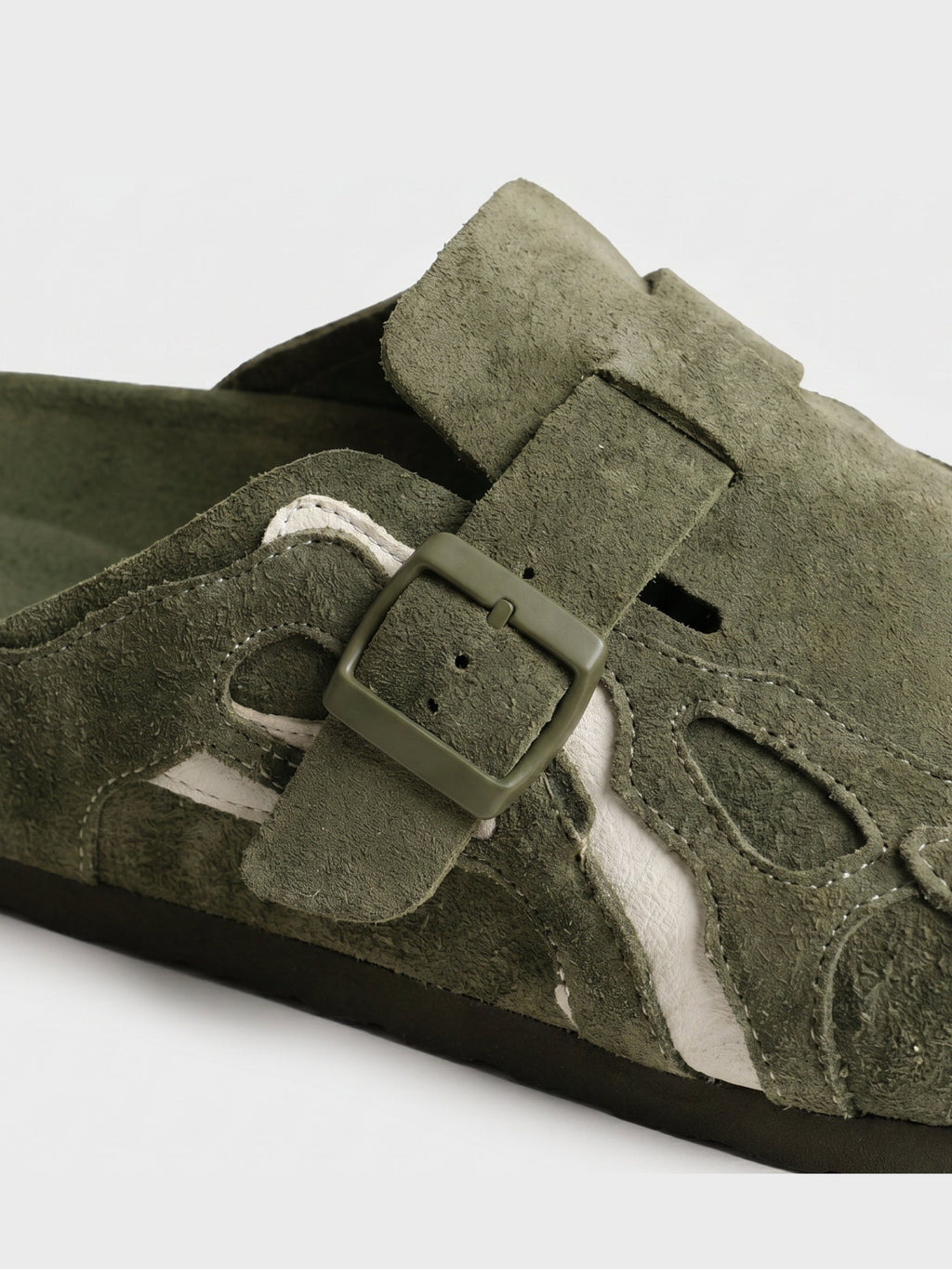 SPDC Wavey Clogs - Army Green
