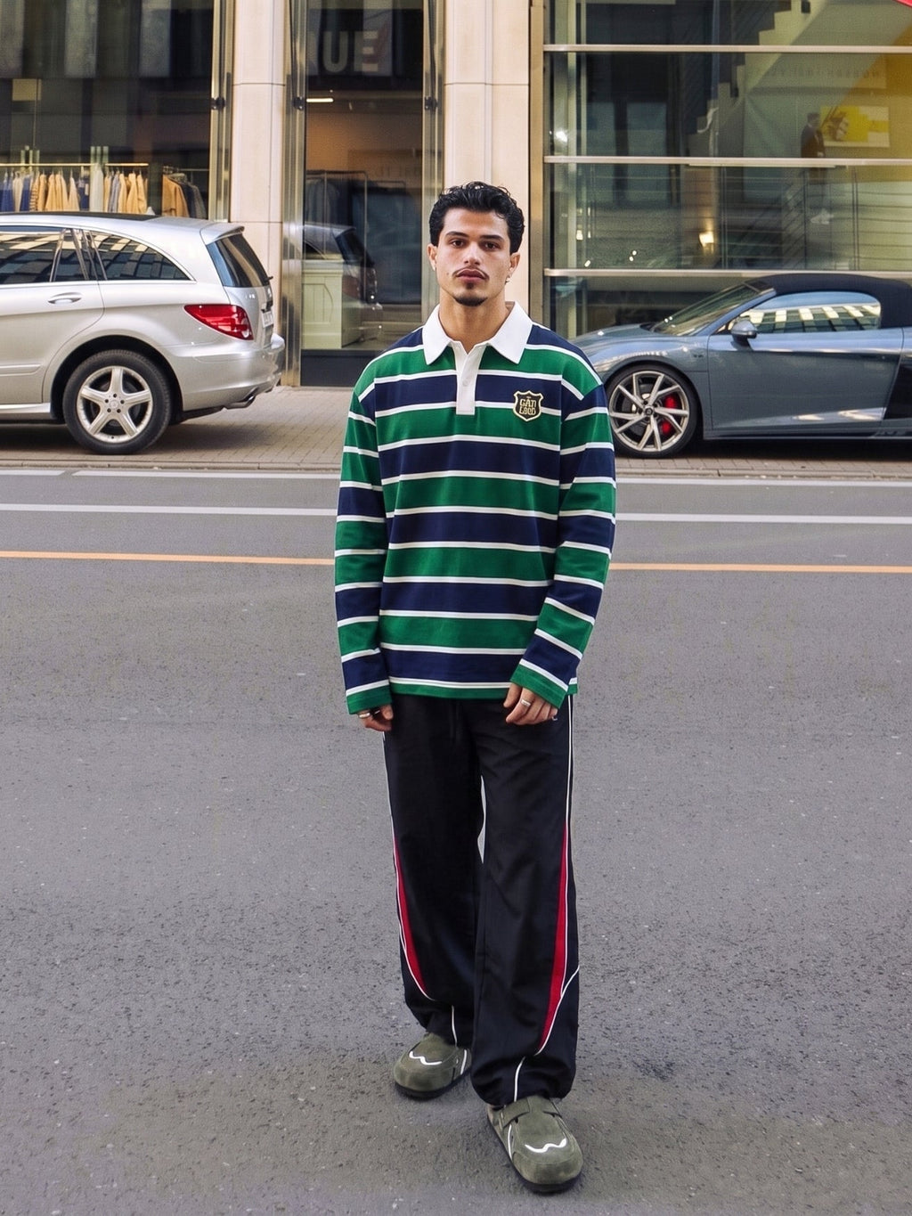 SPDC Oxford Longsleeve Polo