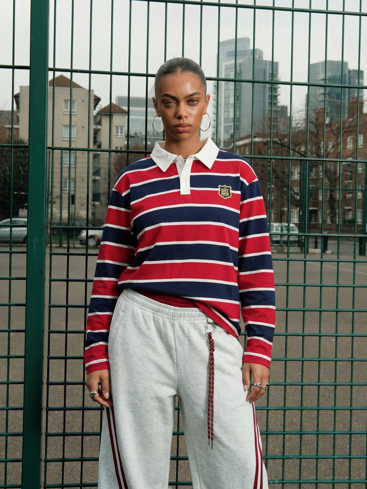 SPDC Oxford Longsleeve Polo