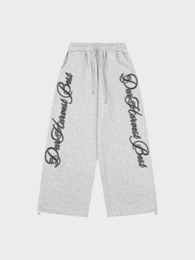 SPDC Wide Leg Script Joggers