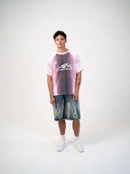 SPSC Distressed Football Mesh Tee
