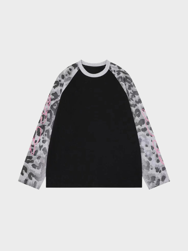 SPDC Leopard Raglan Longsleeve