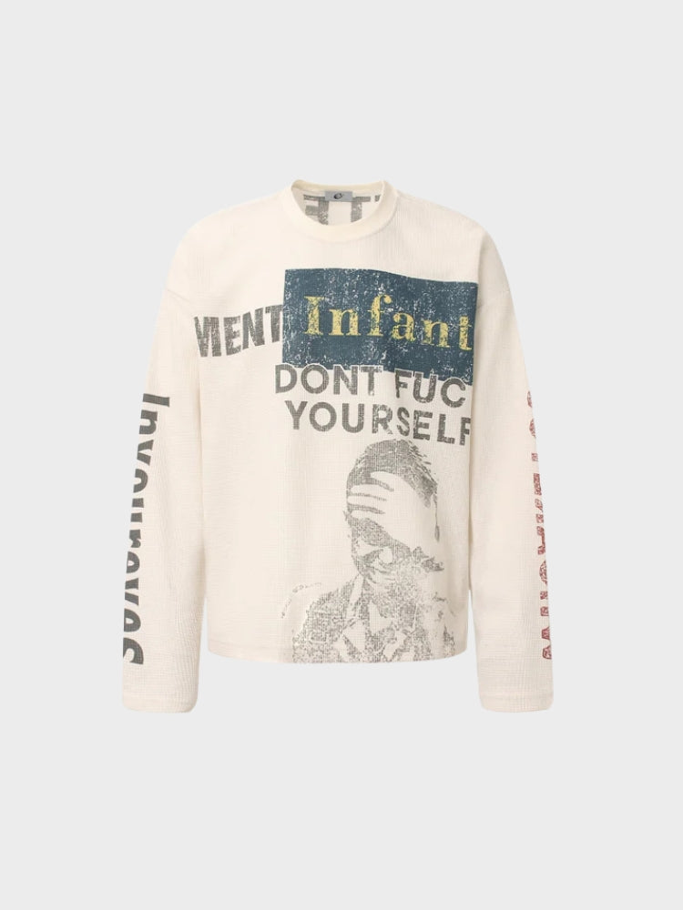 SPDC Vintage Copycat Print Longsleeve