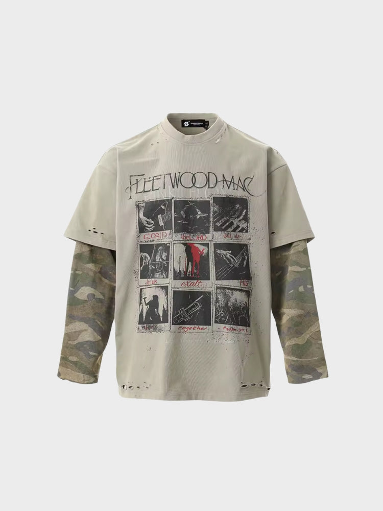 SPDC Camo Two Piece Graphic Shirt