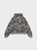 SPDC Leopard Vintage 400 GSM Washed Hoodie