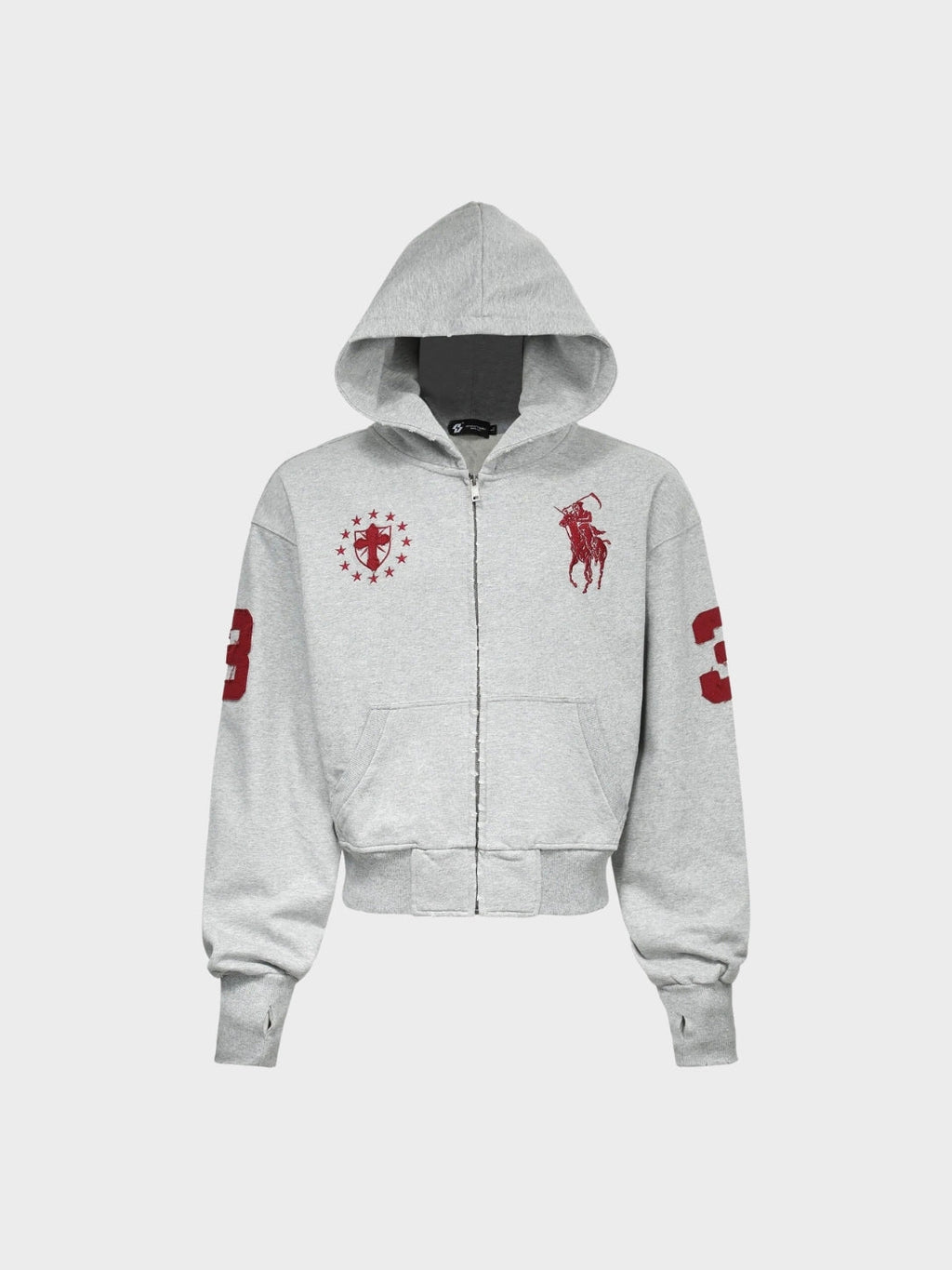 SPDC Faded Zipper
