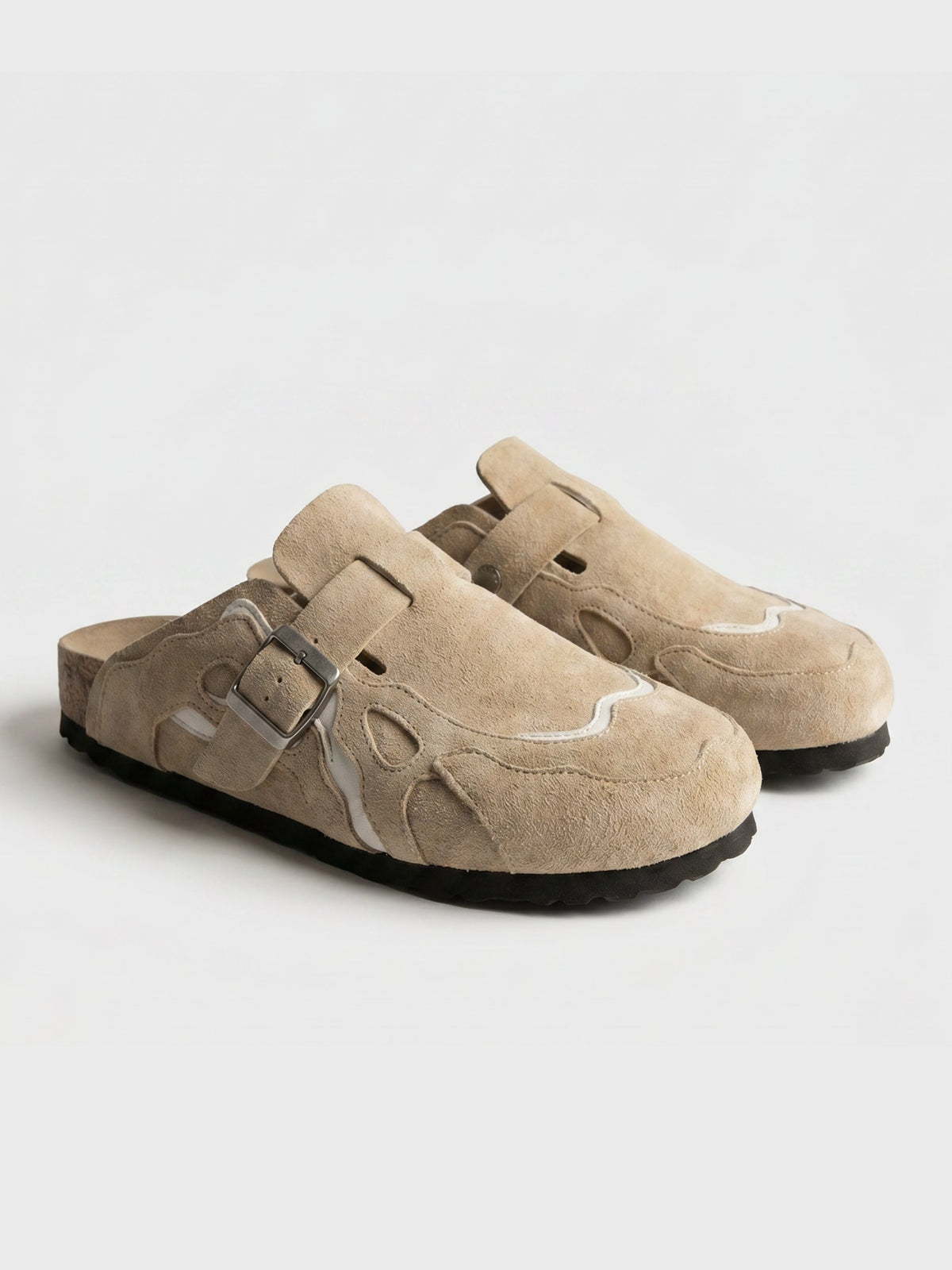 SPDC Wavey Clogs - Beige