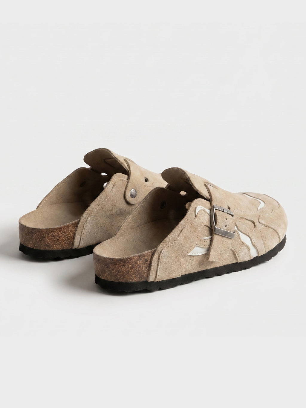SPDC Wavey Clogs - Beige