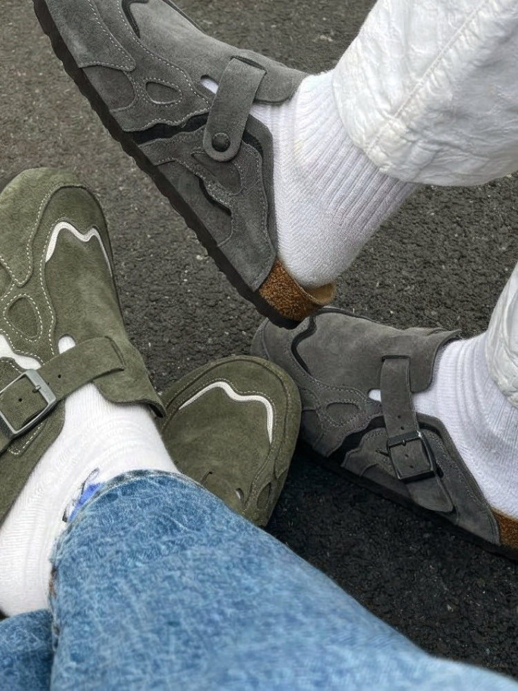 SPDC Wavey Clogs - Beige