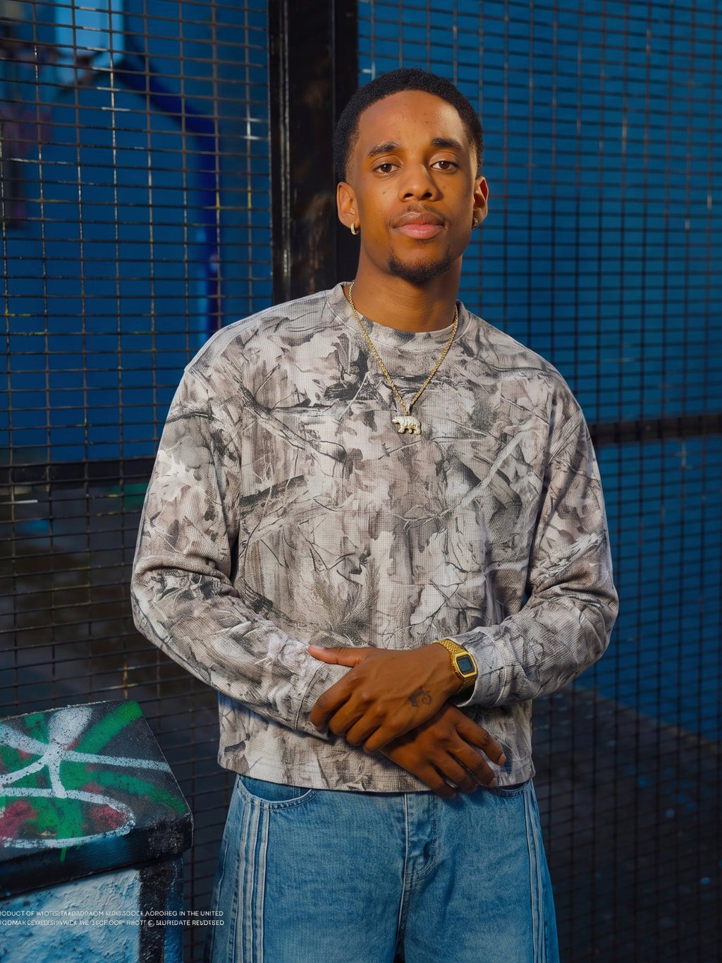 SPDC Camo Waffle Longsleeve