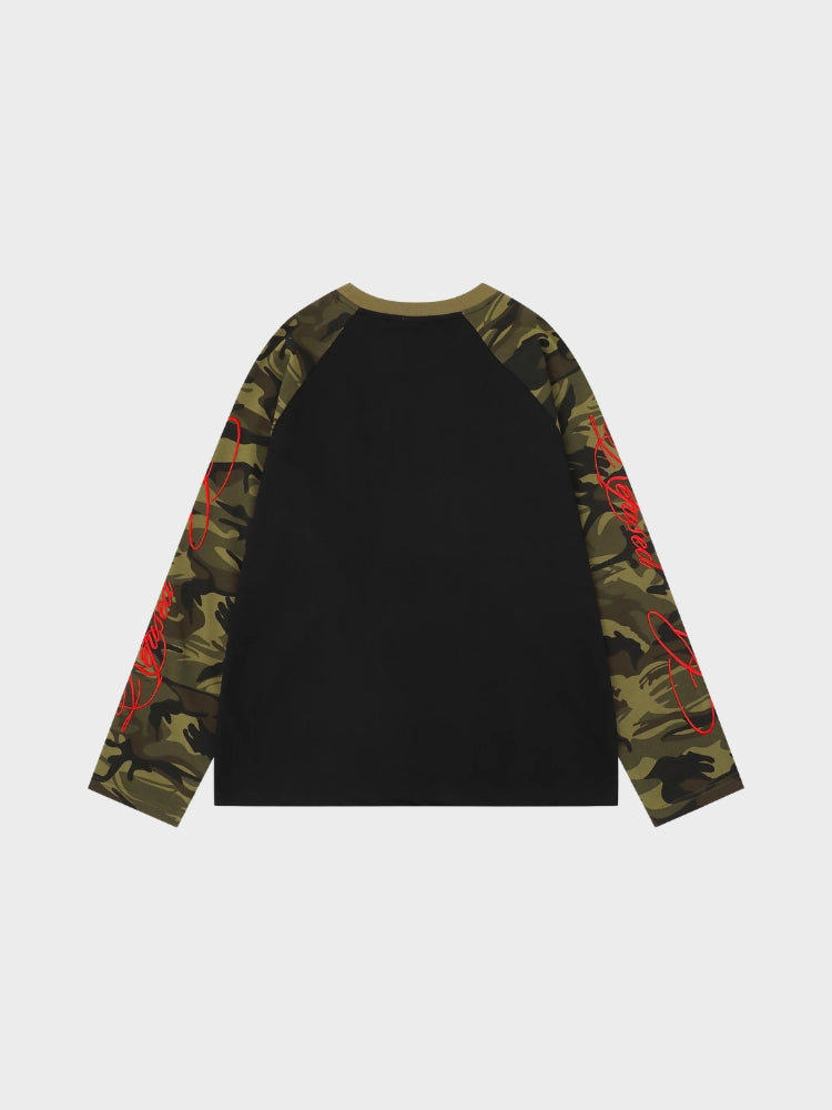 SPDC Camo Raglan Longsleeve