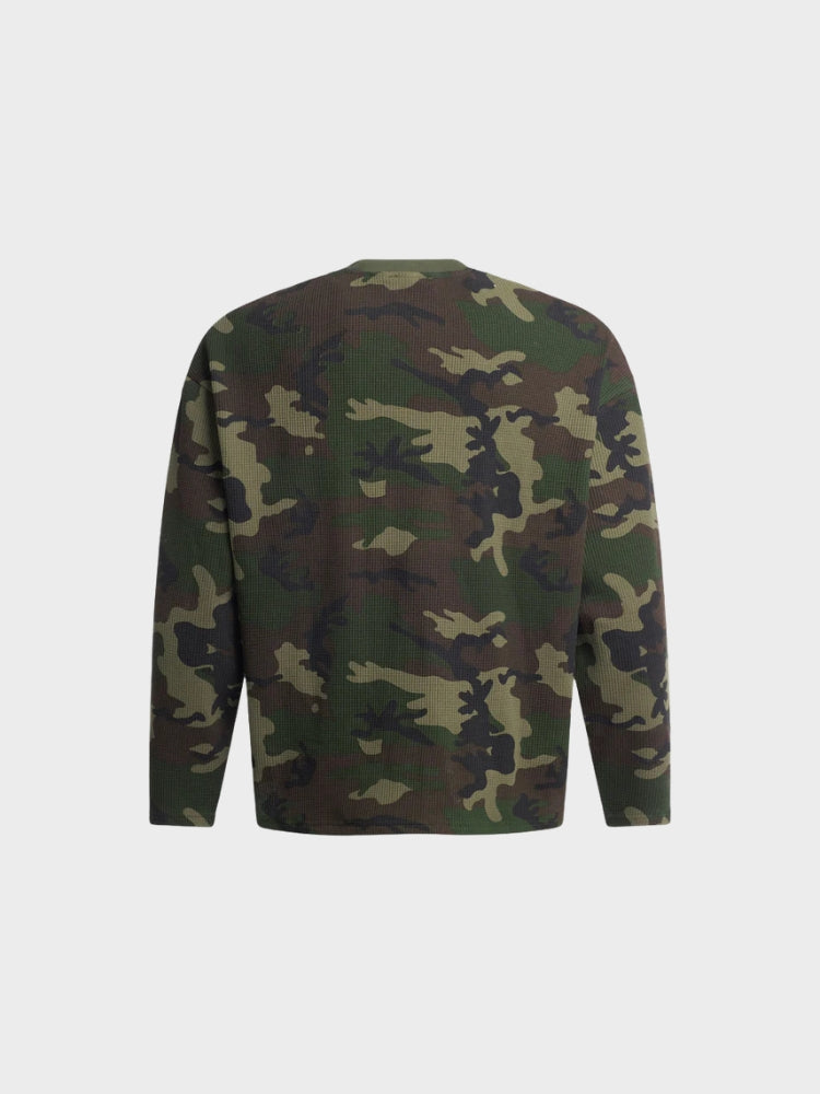 SPDC Waffle Knit Camo Longsleeve
