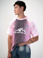 SPSC Distressed Football Mesh Tee