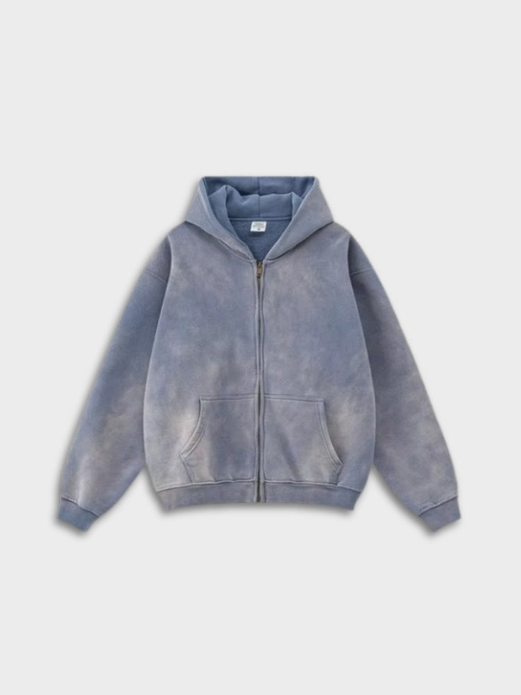 330 GSM SPDC Gradient Washed Hoodie