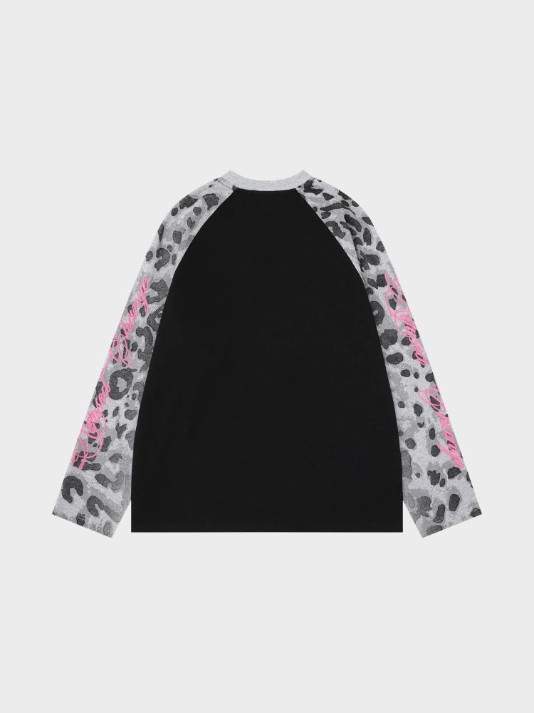 SPDC Leopard Raglan Longsleeve