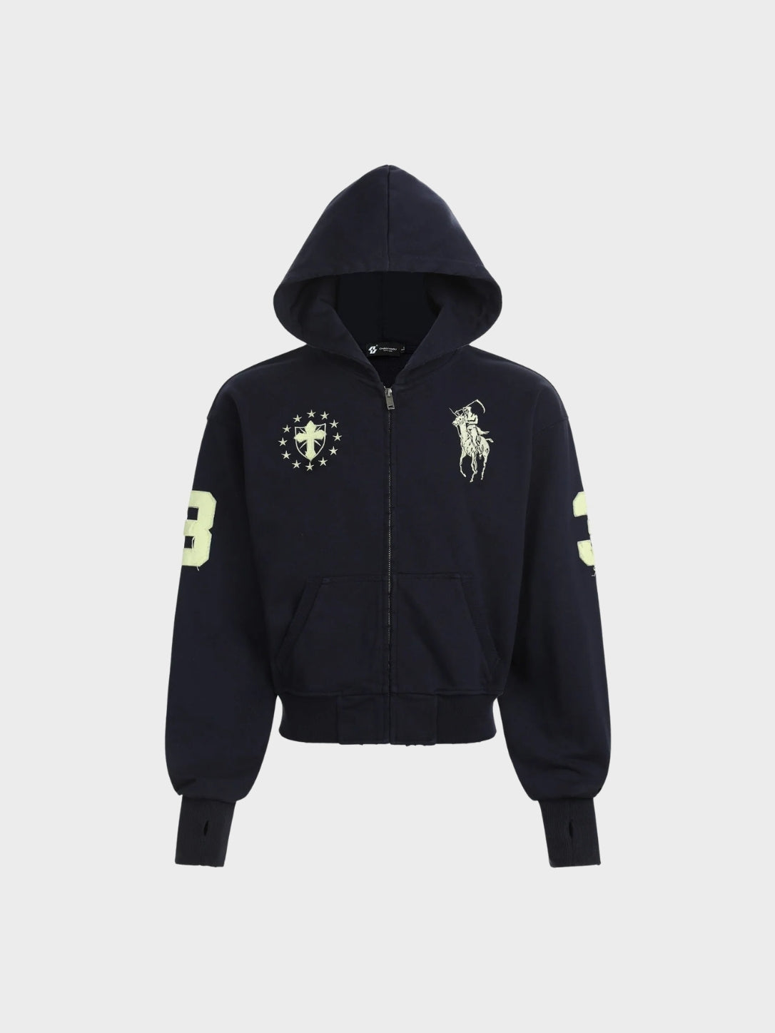 SPDC Faded Zipper