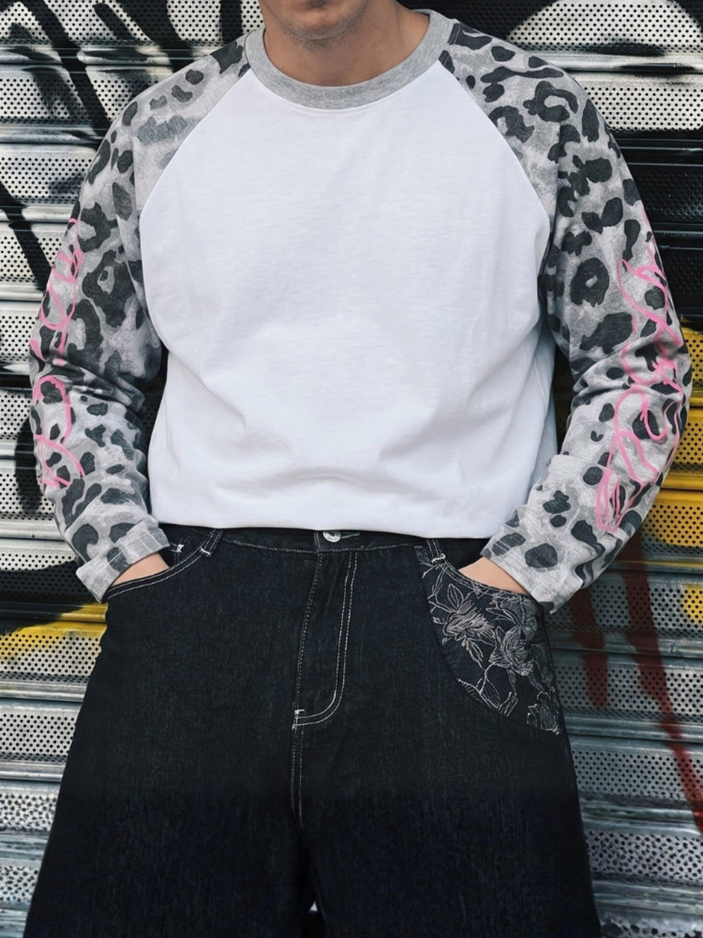 SPDC Leopard Raglan Longsleeve