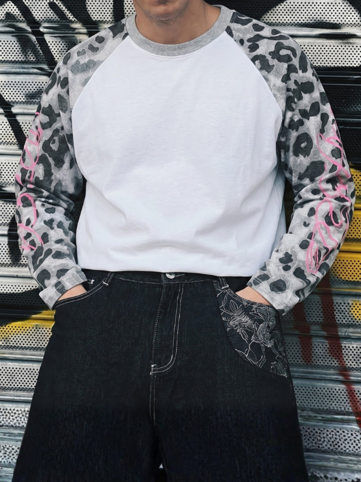 SPDC Leopard Raglan Longsleeve