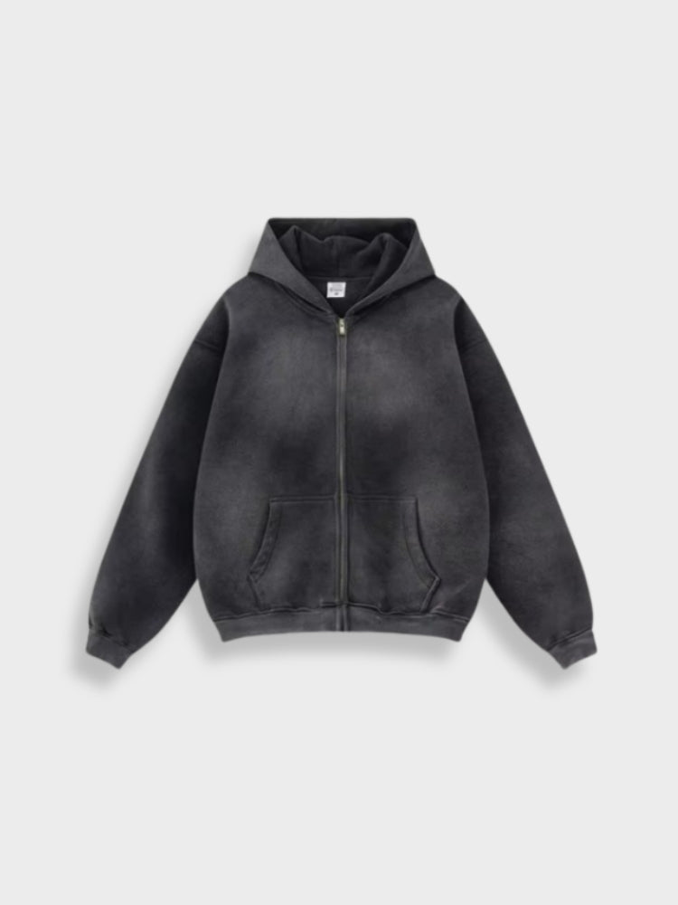 330 GSM SPDC Gradient Washed Hoodie