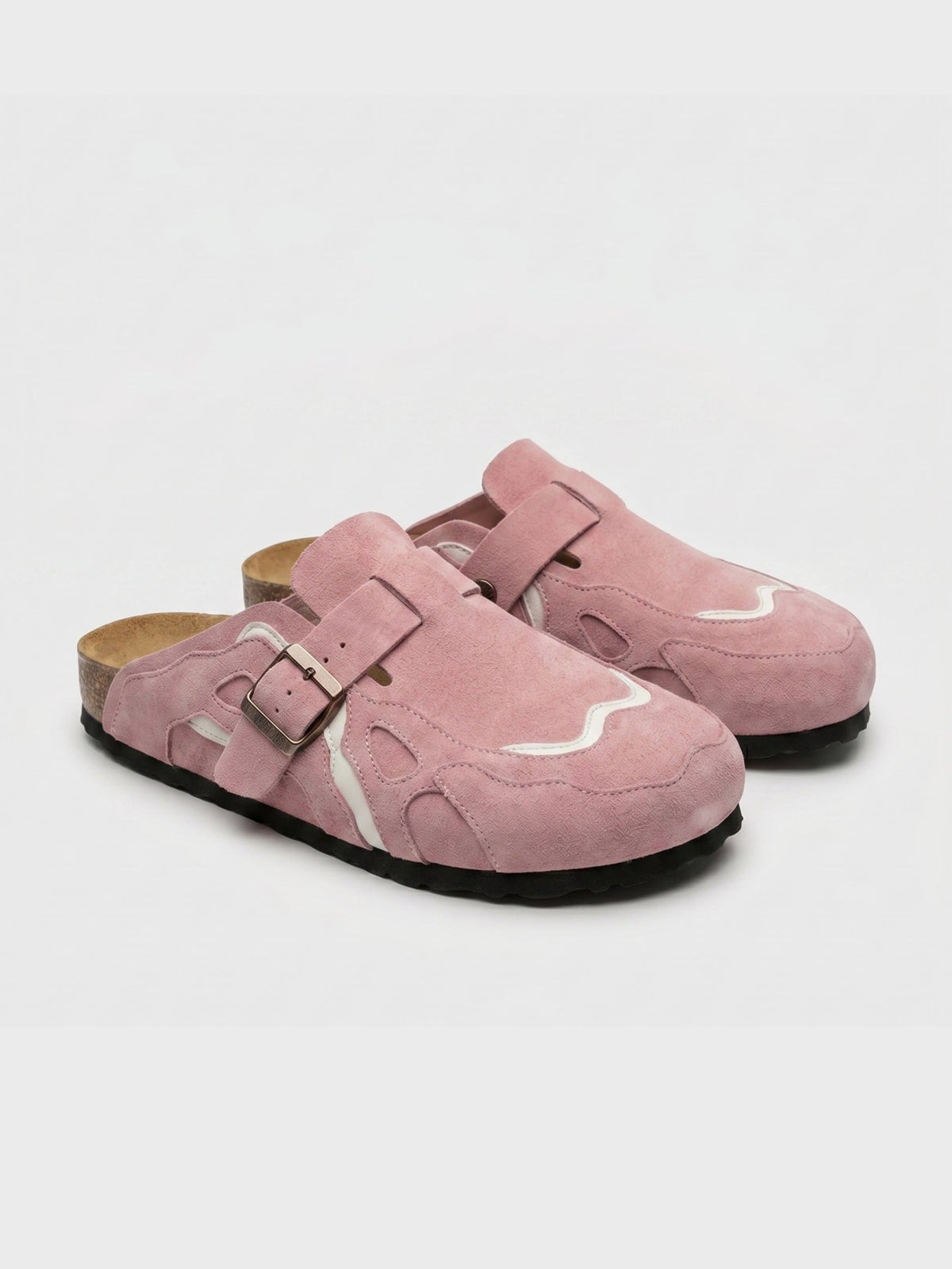 SPDC Wavey Clogs - Dusty Pink