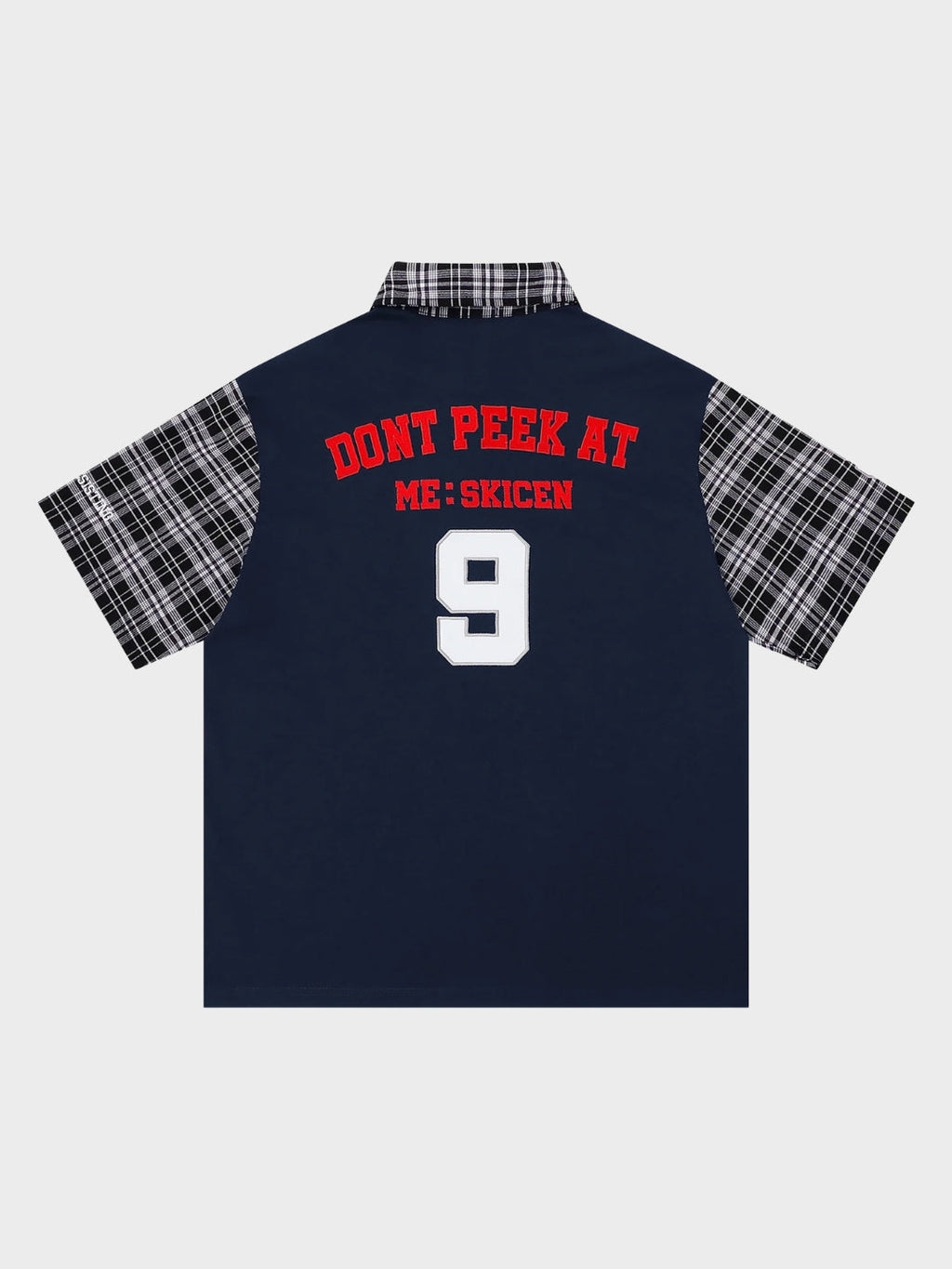SPDC Plaid Sleeve Polo Shirt