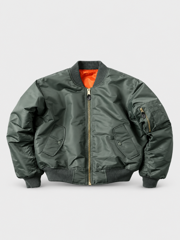 SPDC Cropped Safari Bomberjacket