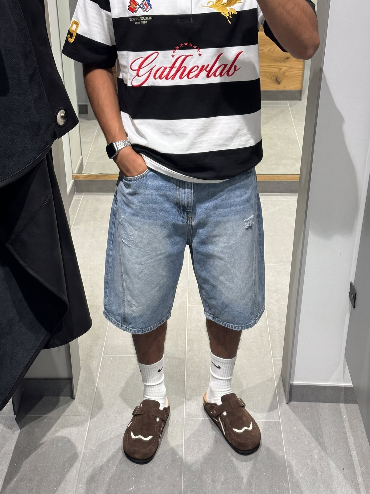 SPDC Striped Polo Sports Tee