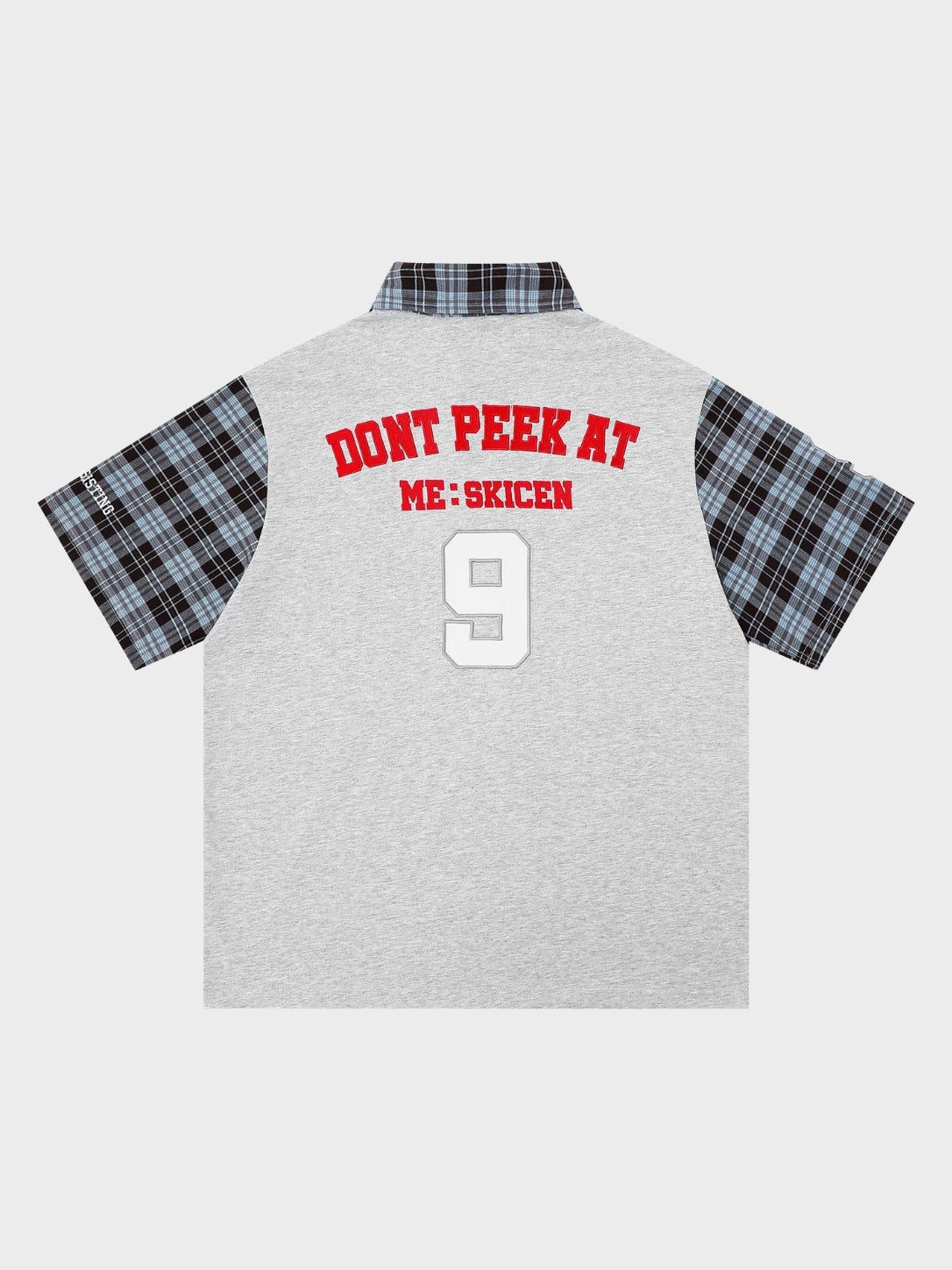 SPDC Plaid Sleeve Polo Shirt