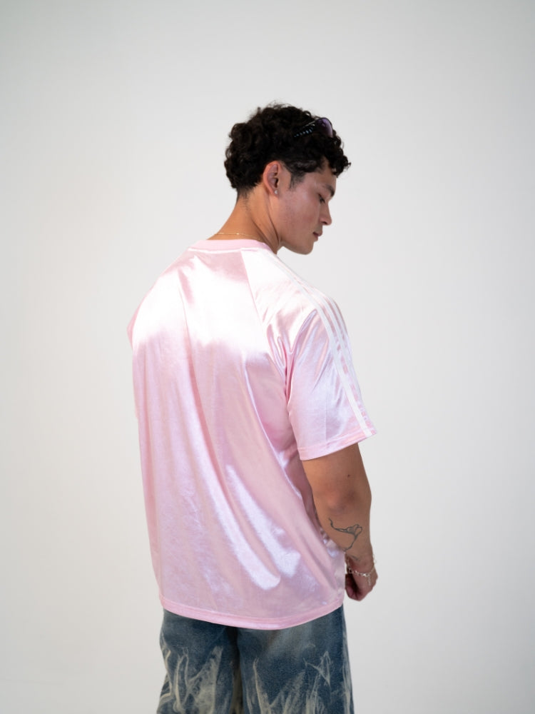 SPDC Distressed Football Mesh Tee