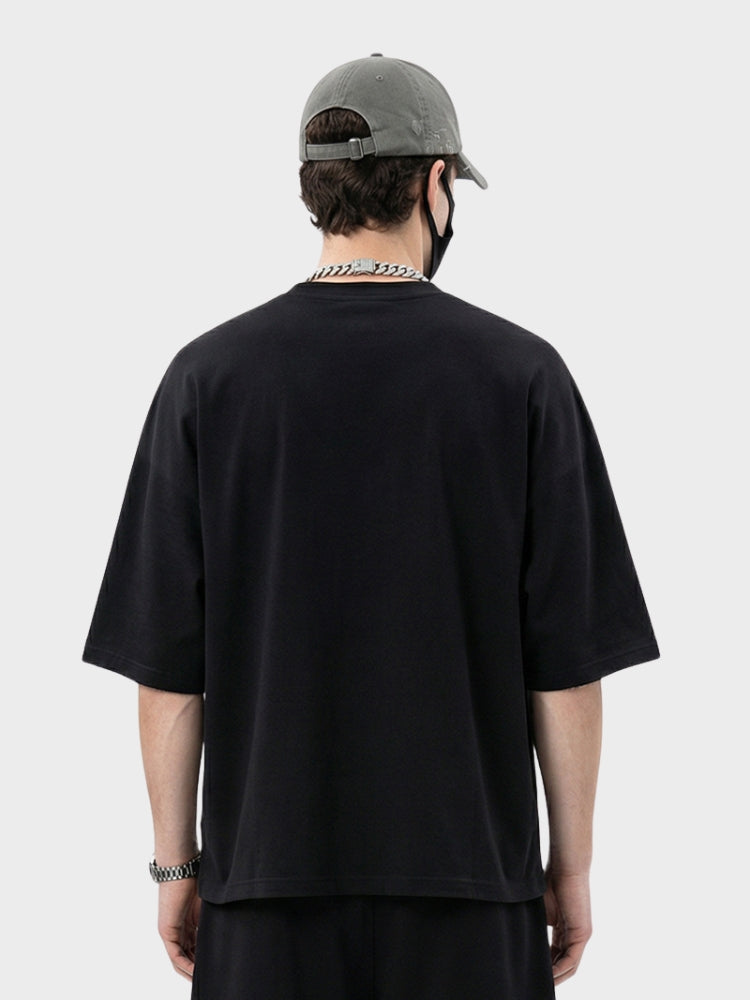 DCRB Boxy Bat Sleeve 270 GSM Tee