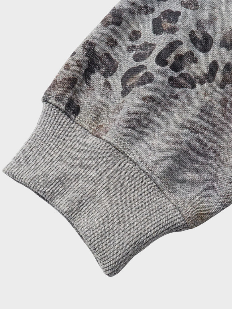 SPDC Leopard Vintage 400 GSM Washed Hoodie