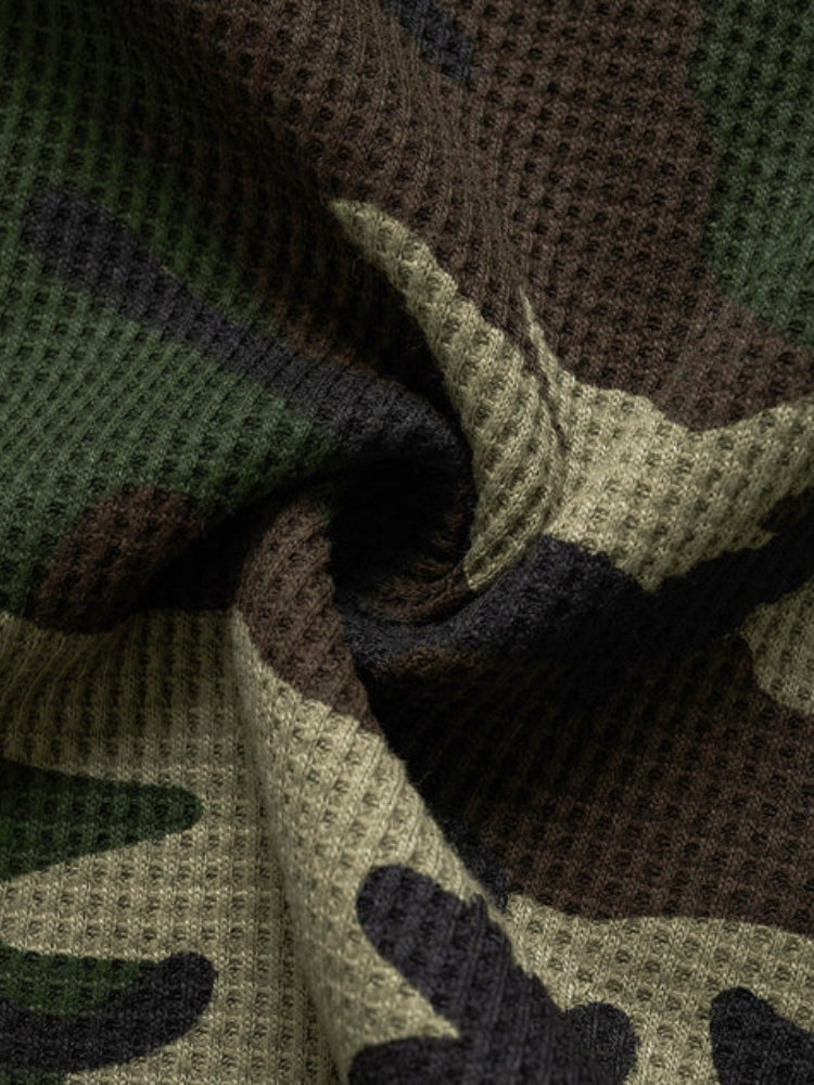 SPDC Waffle Knit Camo Longsleeve