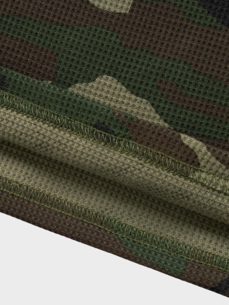SPDC Waffle Knit Camo Longsleeve