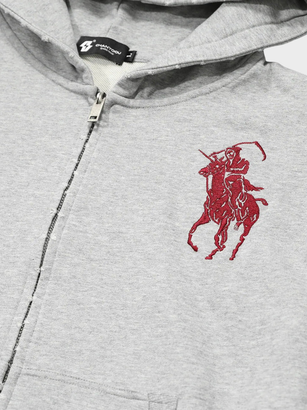 SPDC Faded Zipper
