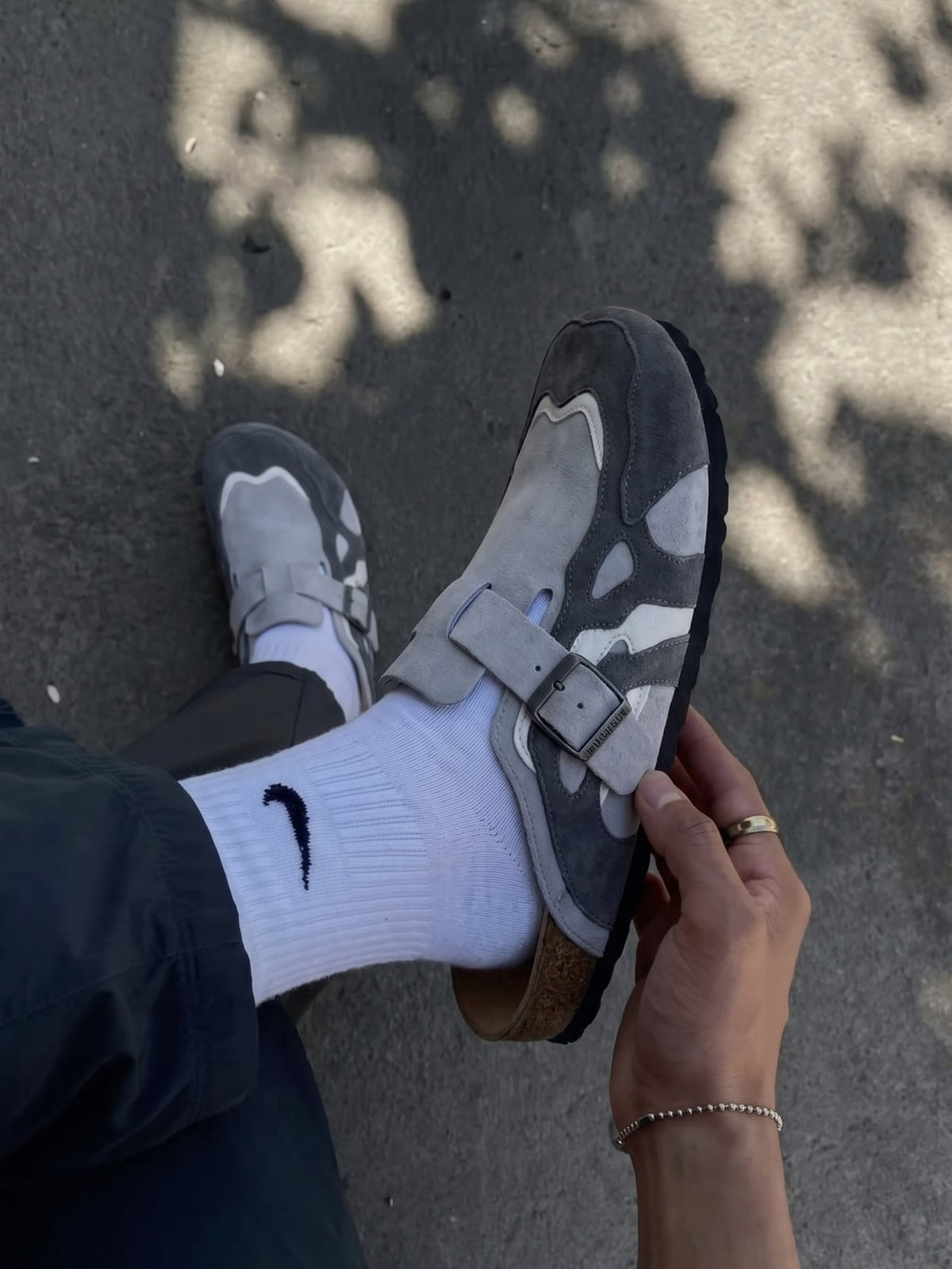 SPDC Wavey Clogs - Ash Grey