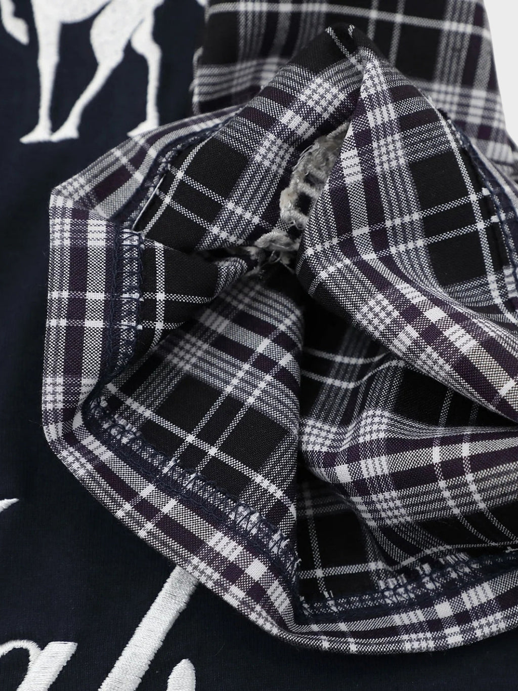 SPDC Plaid Sleeve Polo Shirt