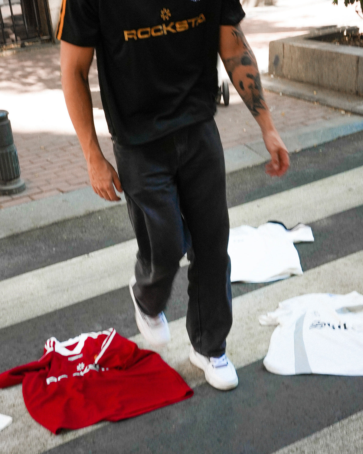 SPDC Rocksta Vintage Football Tee