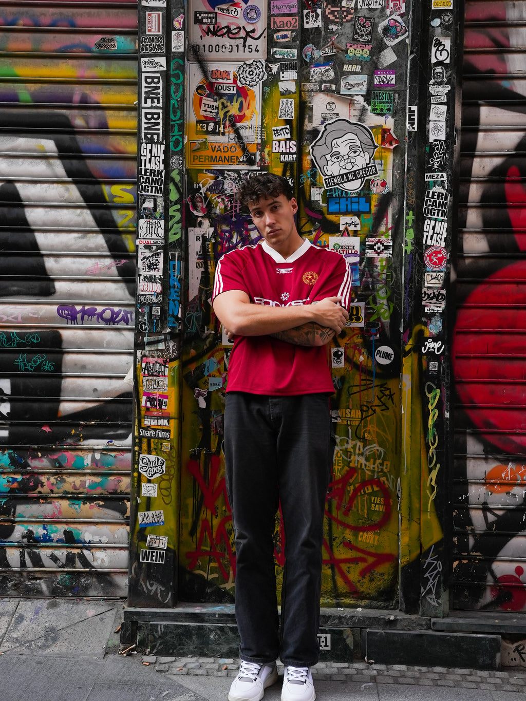 SPDC Rocksta Vintage Football Tee