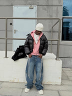SPSC Striped Barrel Denim Jeans