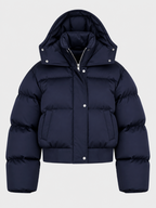 Cropped winter puffer