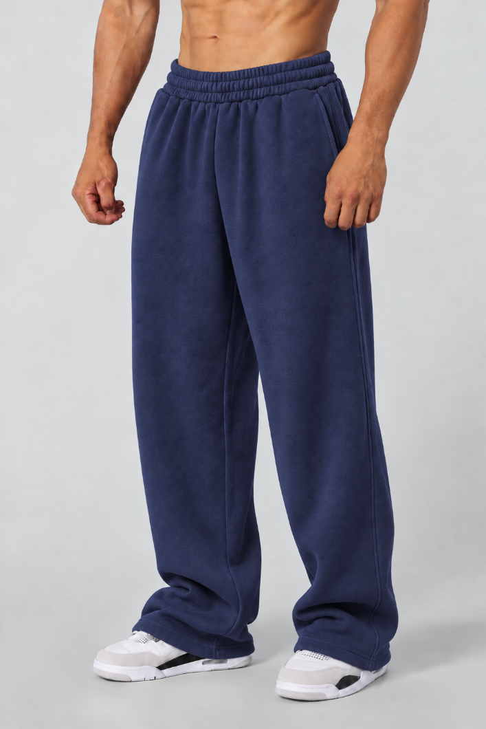 Heavyweight washed vintage jogger