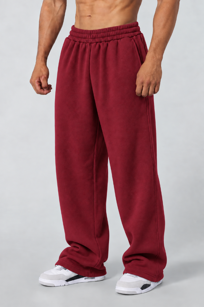 Heavyweight washed vintage jogger