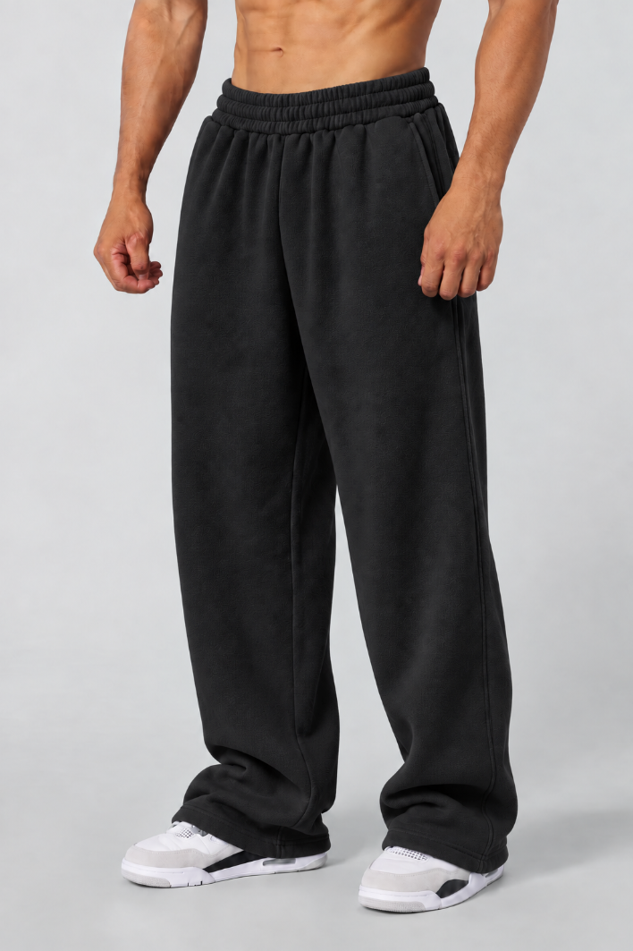 Heavyweight washed vintage jogger