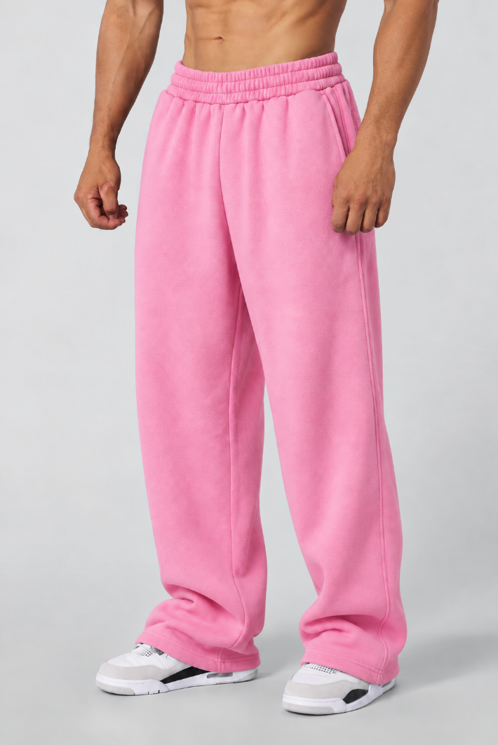 Heavyweight washed vintage jogger