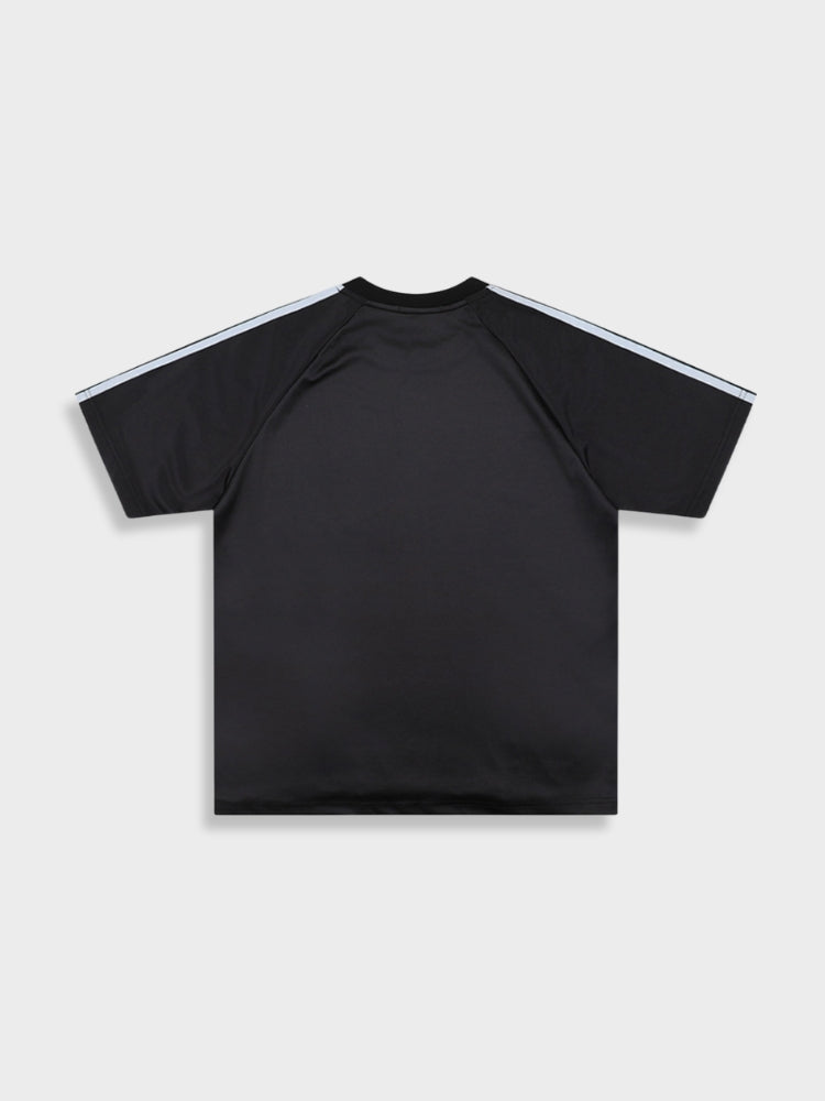 SPDC Distressed Football Mesh Tee