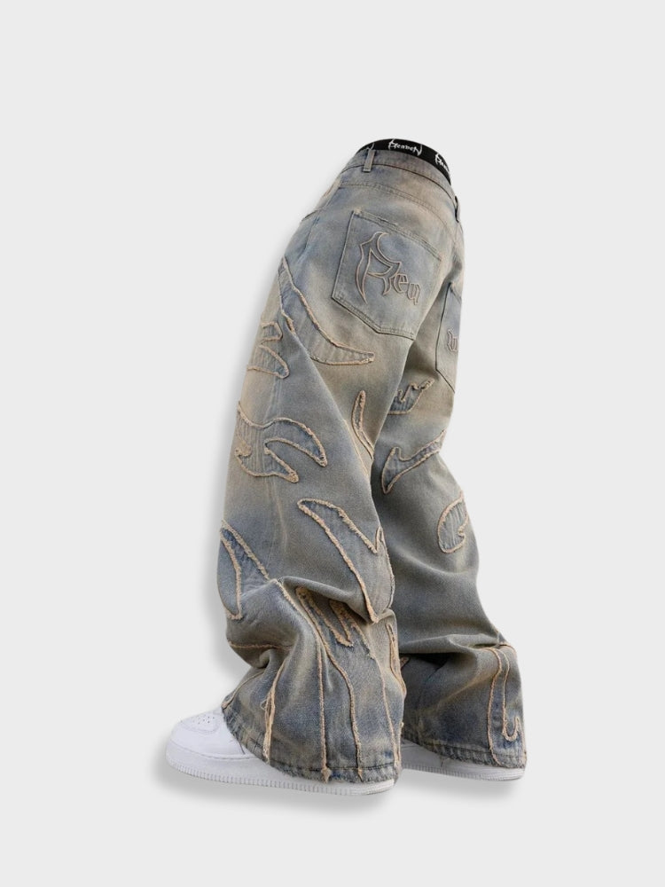 SPDC x Distressed Washed Denim